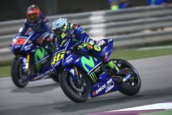 Valentino Rossi, Yamaha Factory Racing; Maverick Viñales, Yamaha Factory Racing