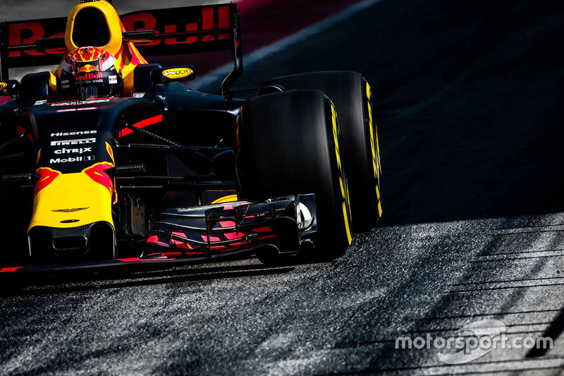 Vendredi : Max Verstappen, Red Bull Racing RB13