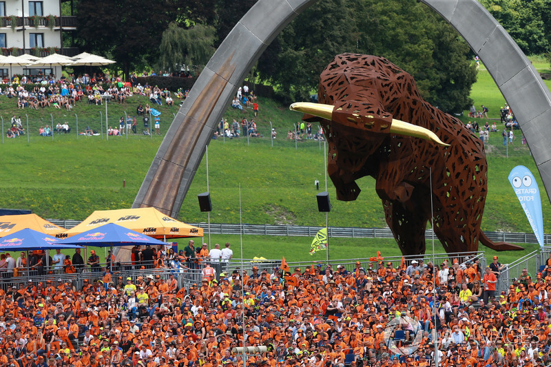 Atmosphere at the Red Bull Ring