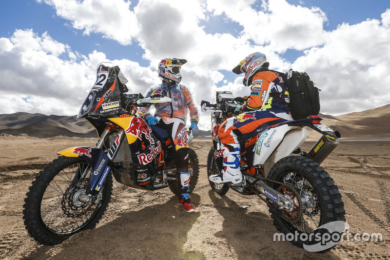 Sam Sunderland y Matthias Walkner, KTM Factory Racing
