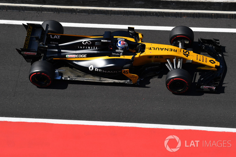 Nicholas Latifi, Renault Sport F1 Team RS17, aero sensors