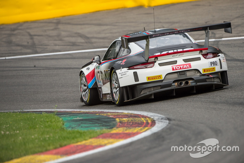 #117 KÜS Team 75 Bernhard Porsche 991 GT3 R: Laurens Vanthoor, Kevin Estre, Michael Christensen