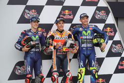 Qualifying: pole sitter Marc Marquez, Repsol Honda Team, second place Maverick Viñales, Yamaha Facto