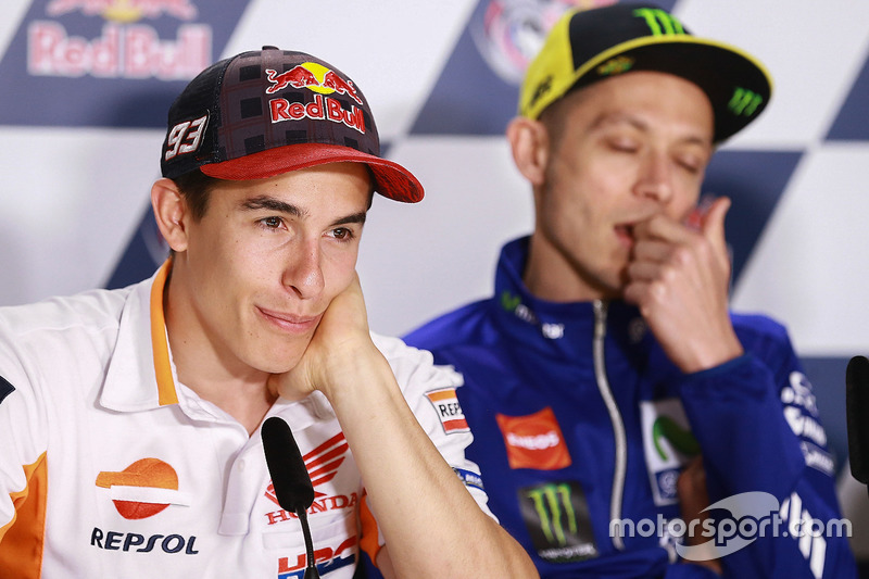 Marc Marquez, Repsol Honda Team, Valentino Rossi, Yamaha Factory Racing