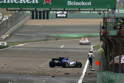 Авария: Антонио Джовинацци, Sauber C36