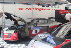 Nico Müller, Marcel Fässler, Audi R8 LMS, Audi Sport Team WRT, garage