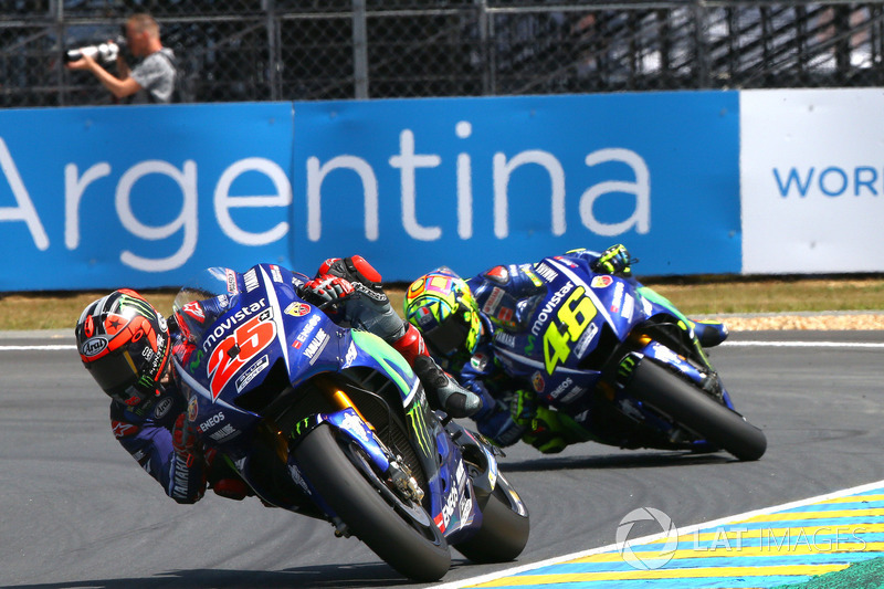 Duo Yamaha kencang di Le Mans