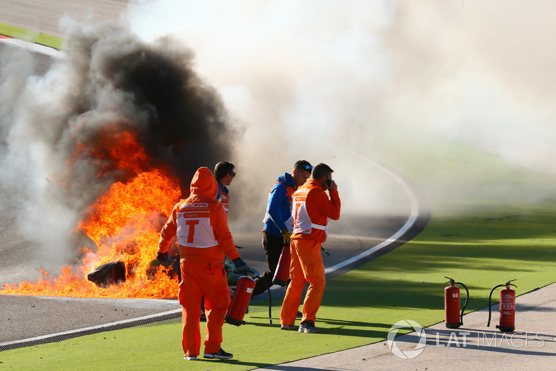 Accidente de Tom Sykes, Kawasaki Racing