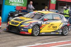 Denis Dupont e Sam Dejonghe, SEAT Leon TCR, RACB National Team