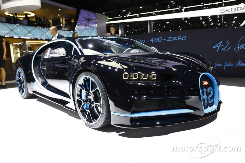 Bugatti Chiron 0-400-0 display