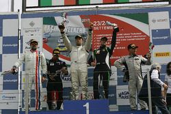 Podio GTCup gara 2, Pisani-Palazzo (Siliprandi,Porsche 997 Cup My 12-GTCup #176), Francesco La Mazza