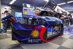 Détail de la Hyundai i20 Coupe WRC, Hyundai Motorsport