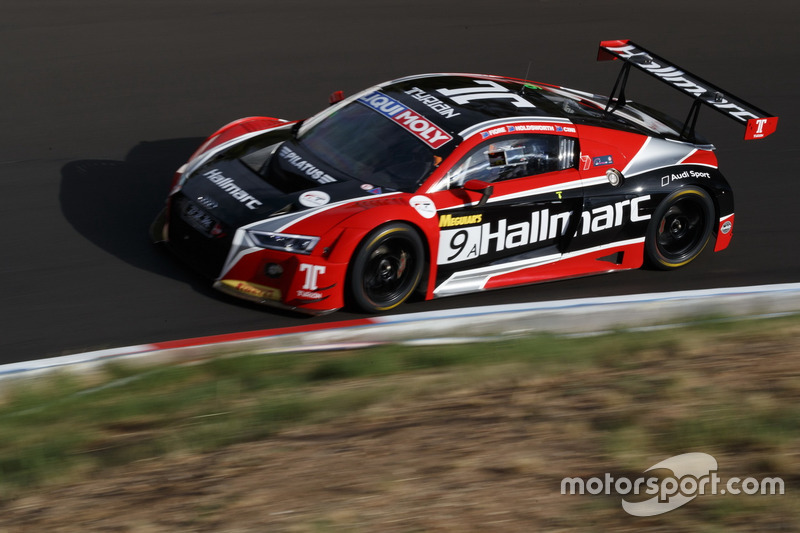 #9 Hallmarc, Audi R8 LMS: Marc Cini, Lee Holdsworth, Dean Fiore