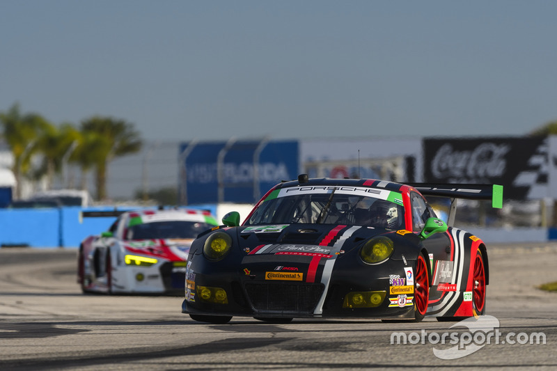 #73 Park Place Motorsports Porsche GT3 R: Patrick Lindsey, Jörg Bergmeister, Matt McMurry