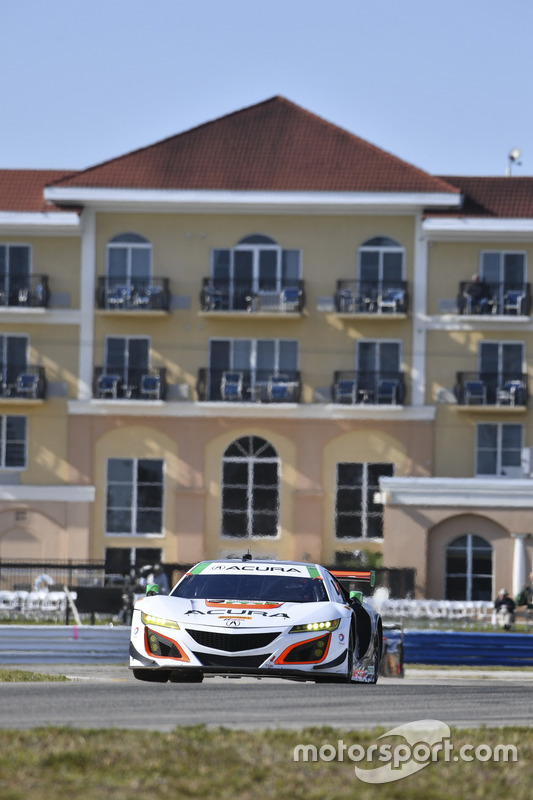 #93 Michael Shank Racing Acura NSX: Andy Lally, Katherine Legge, Mark Wilkins