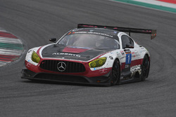 #1 Hofor-Racing, Mercedes AMG GT3: Michael Kroll, Chantal Kroll, Roland Eggimann, Kenneth Heyer, Chr