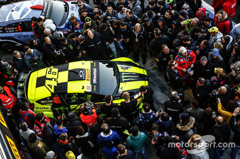 Valentino Rossi, Carlo Cassina, Ford Fiesta