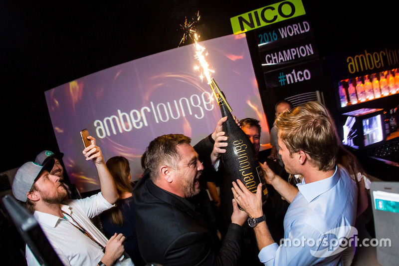 Nico Rosberg, Mercedes AMG F1 celebrates his World Championship title