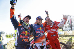 Sam Sunderland, Red Bull KTM Factory Racing, Matthias Walkner, Red Bull KTM Factory Racing, Gerard Farrés, Himoinsa Racing Team KTM