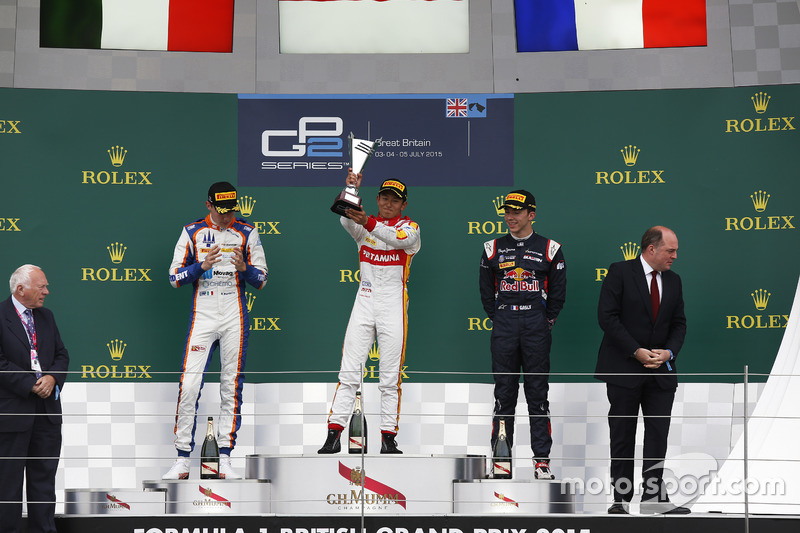 Silverstone 2015: Rio Haryanto dan Campos Racing juara, Pierre Gasly dan DAMS podium ke-3