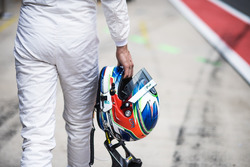 Helmet of Paul Di Resta, Mercedes-AMG Team HWA, Mercedes-AMG C63 DTM