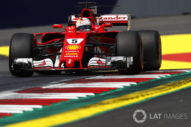 2. Sebastian Vettel, Ferrari SF70H