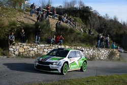 Umberto Scandola, Guido D'Amore, Skoda Fabia R5, Skoda Motorsport Italia