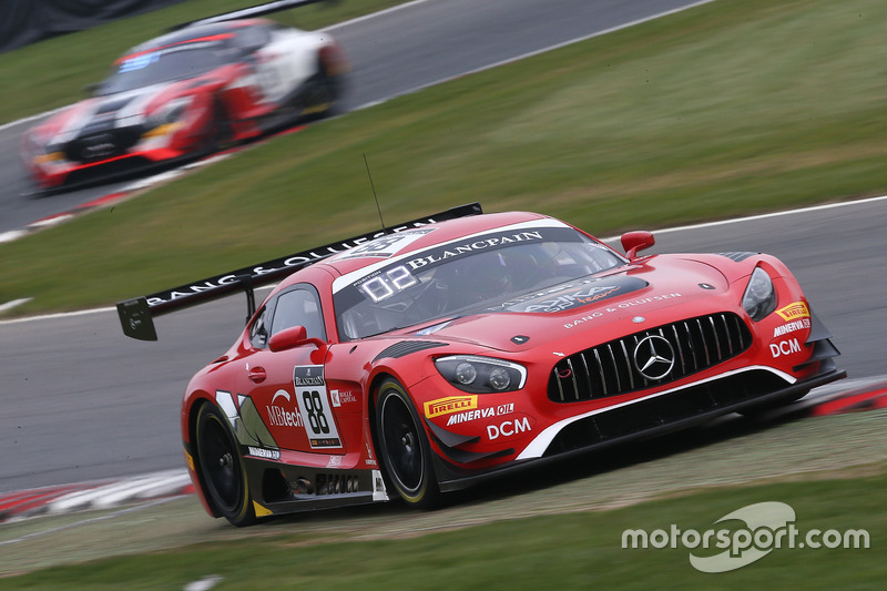 #88 Akka ASP Mercedes AMG GT3: Felix Serralles, Daniel Juncadella