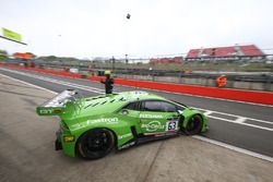 #63 GRT Grasser Racing Team Lamborghini Huracan GT3: Christian Engelhart, Mirko Bortolotti