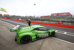 #63 GRT Grasser Racing Team Lamborghini Huracan GT3: Christian Engelhart, Mirko Bortolotti