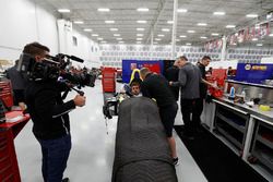 Fernando Alonso seat fitting