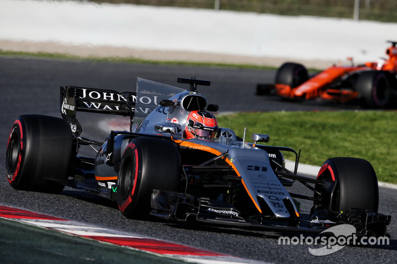 Эстебан Окон, Sahara Force India F1 VJM10