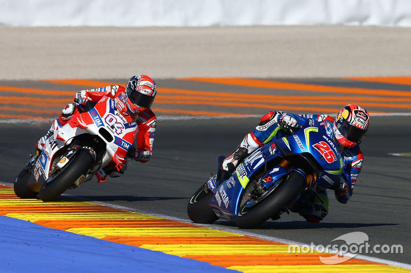 Maverick Viñales, Team Suzuki Ecstar MotoGP, Andrea Dovizioso, Ducati Team