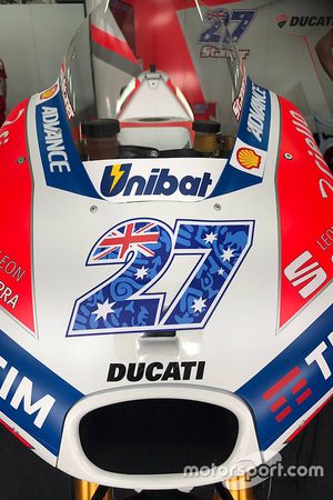 La moto de Casey Stoner, Ducati Team