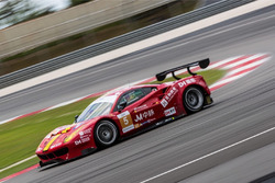 #5 DH Racing Ferrari 488 GT3: Stephane Lemeret, Michele Rugolo, Matthieu Vaxiviere