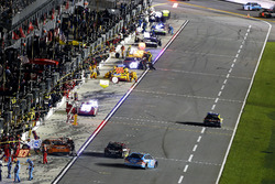 Pit stop action