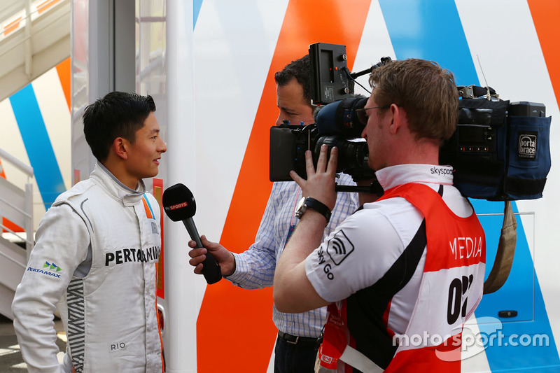 Rio Haryanto, Manor Racing with Ted Kravitz