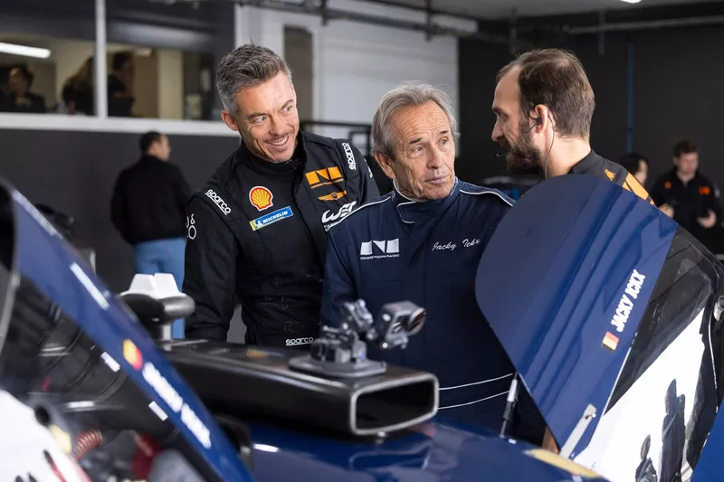 Jacky Ickx, Genesis Magma Racing Genesis, André Lotterer, Genesis Magma Racing