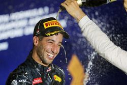 Даниэль Риккардо, Red Bull Racing на подиуме
