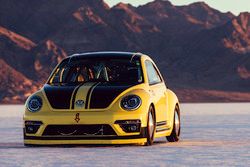 La VW Beetle LSR at Bonneville