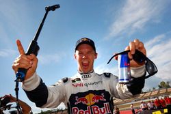 Le vainqueur Mattias Ekström, EKS RX