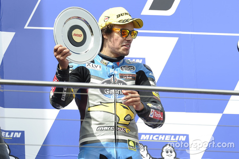 Podium: segundo, Franco Morbidelli, Marc VDS