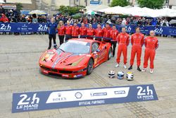 #62 Scuderia Corsa Ferrari 458 Italia: Bill Sweedler, Jeff Segal, Townsend Bell