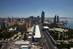 Baku city circuit atmosphere