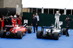 Race winner Lewis Hamilton, Mercedes AMG F1 celebrates in parc ferme