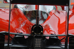 Ferrari SF16-H, lo scarico