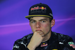 Max Verstappen, Red Bull Racing in the FIA Press Conference
