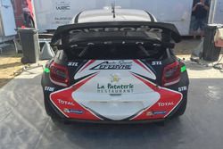 La voiture de Stéphane Lefebvre, Gabin Moreau, Citroën DS3 WRC, PH Sport