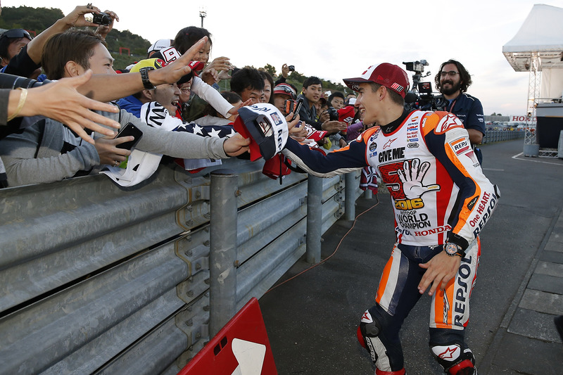 Marc Marquez, Repsol Honda Team, vainqueur de la course