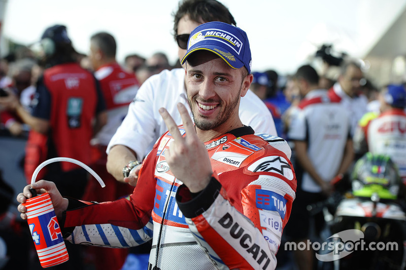 Друге місце Андреа Довіціозо, Ducati Team
